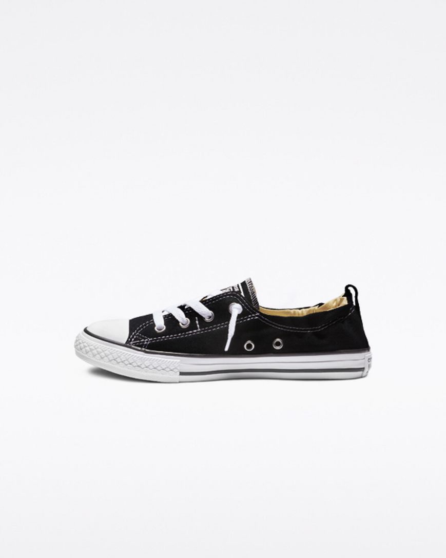 Pantofi Slip On Fete Converse Chuck Taylor All Star Shoreline Negrii | RO WTD13Z369